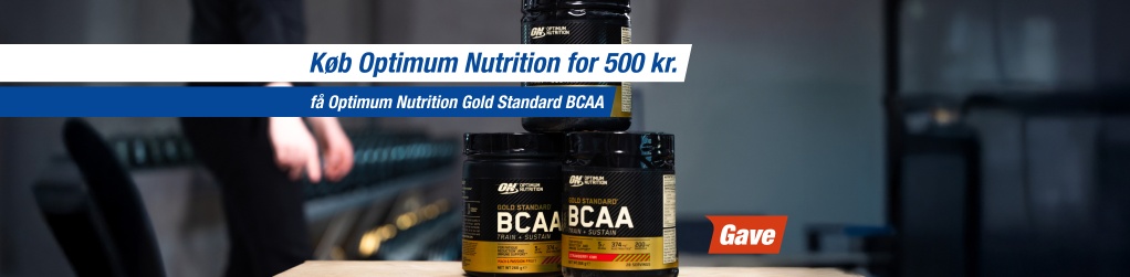 K�b for 500 kr. fra Optimum Nutrition, f� Optimum Nutrition Gold Standard BCAA, 266 g med i k�bet